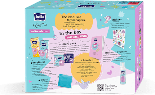 Első menstruációs szett bella for teens