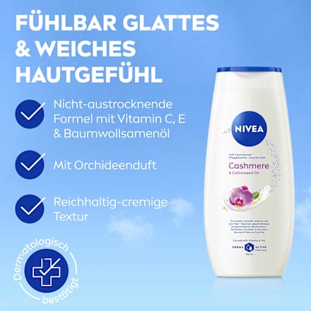 Pflegedusche Cashmere & Cottonseed Oil NIVEA