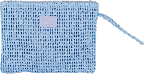 Torba za na plažo z napisom Summer v modri barvi Camomilla