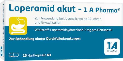 Loperamid akut - 1 APharma 2mg 1A Pharma
