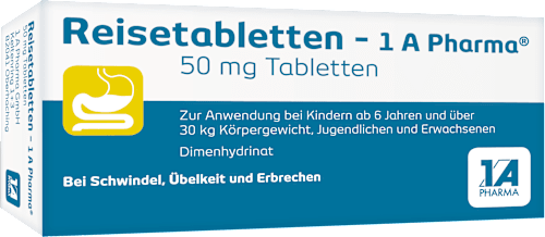 Reisetabletten - 1 APharma 50mg 1A Pharma