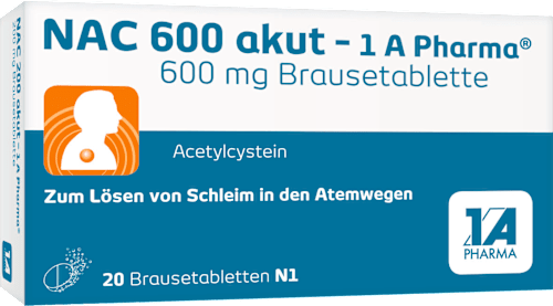 NAC 600 akut - 1A- Pharma 1A Pharma