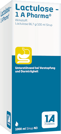 Lactulose Sirup - 1 A Pharma 66,7g/100ml 1A Pharma