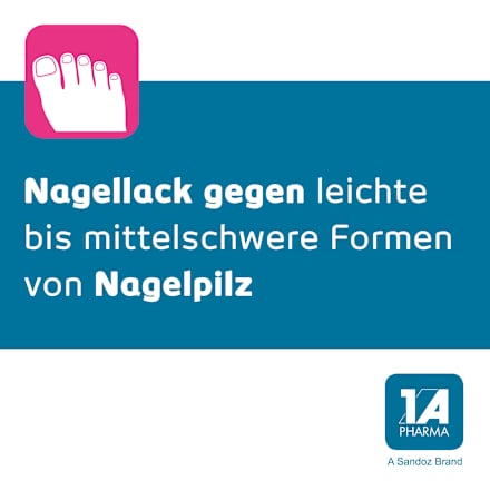Terbinafin - 1 A Pharma Nagellack gegen Nagelpilz 78,22 mg/ml 1A Pharma