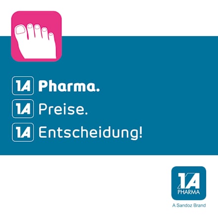 Terbinafin - 1 A Pharma Nagellack gegen Nagelpilz 78,22 mg/ml 1A Pharma