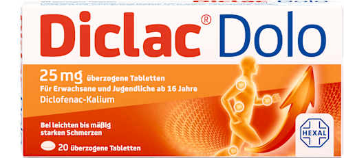 Diclac Dolo 25 mg, Tabletten Diclac