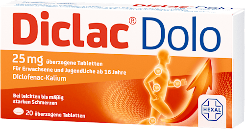 Diclac Dolo 25 mg, Tabletten Diclac