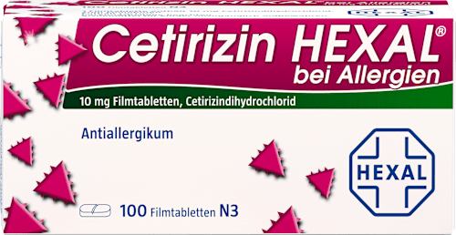 Cetirizin HEXAL Filmtabletten 10mg HEXAL
