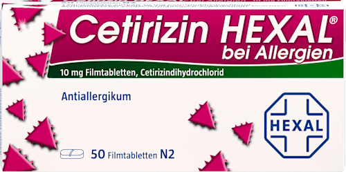 Cetirizin HEXAL Filmtabletten 10mg HEXAL