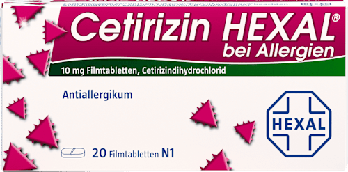 Cetirizin HEXAL Filmtabletten 10mg HEXAL