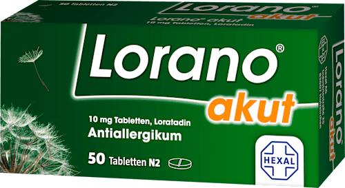 Lorano akut, 10 mg Tabletten Lorano