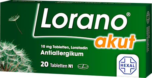 Lorano akut, 10 mg Tabletten Lorano