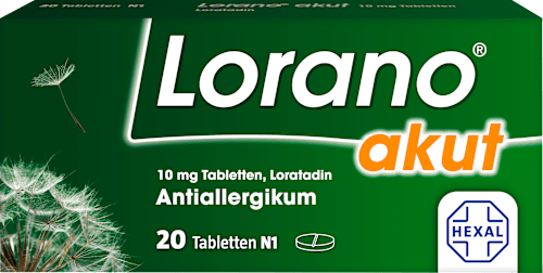 Lorano akut, 10 mg Tabletten Lorano