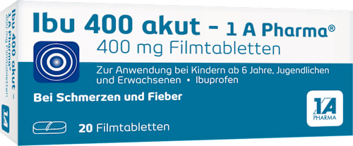 Ibu 400 akut - 1 A Pharma Filmtabletten 1A Pharma