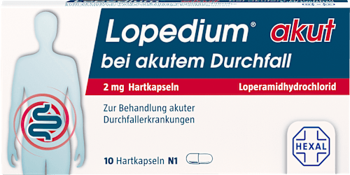 Lopedium akut Durchall 2mg Hartkapseln Lopedium