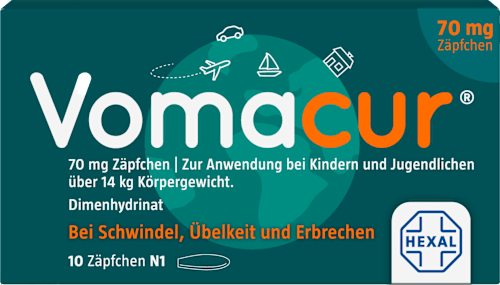 Vomacur 70 mg Zäpfchen Vomacur