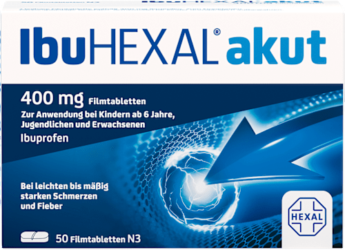 IbuHEXAL akut 400 mg Filmtabletten  HEXAL