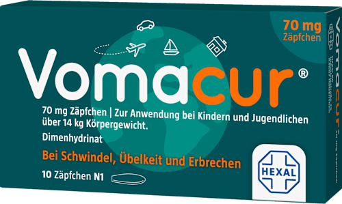 Vomacur 70 mg Zäpfchen Vomacur