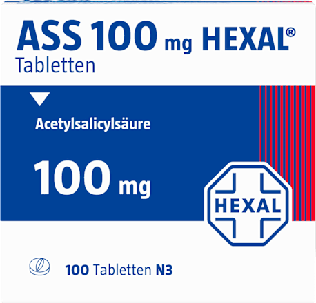 ASS 100 mg HEXAL Tabletten  HEXAL