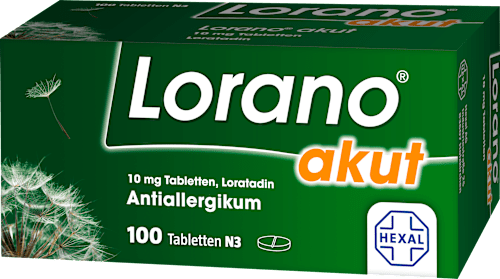 Lorano akut, 10 mg Tabletten  Lorano