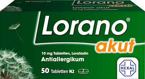Lorano akut, 10 mg Tabletten Lorano