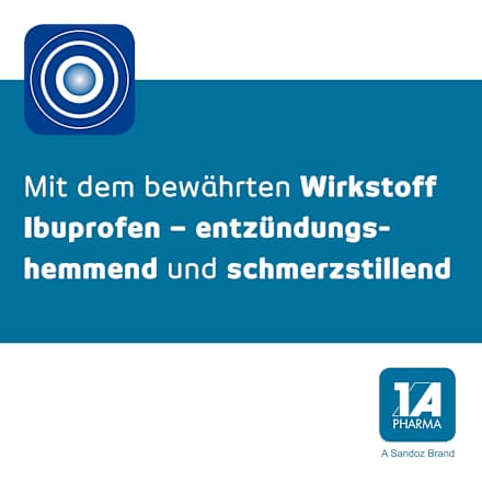Ibu 400 akut - 1 A Pharma Filmtabletten 1A Pharma