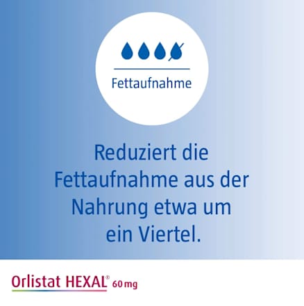 Orlistat HEXAL 60 mg Hartkapseln HEXAL