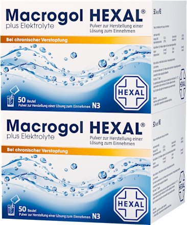 Macrogol HEXAL plusElektrolyte HEXAL