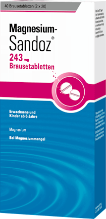 Magnesium-Sandoz 243 mg Brausetabletten Magnesium-Sandoz