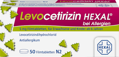 Levocetirizin HEXAL 5 mg Filmtabletten HEXAL