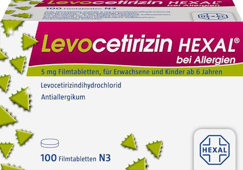 Levocetirizin HEXAL 5 mg Filmtabletten HEXAL