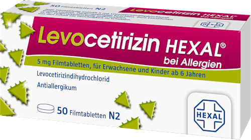 Levocetirizin HEXAL 5 mg Filmtabletten HEXAL
