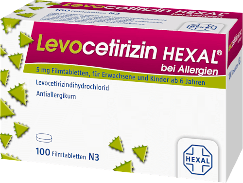 Levocetirizin HEXAL 5 mg Filmtabletten HEXAL