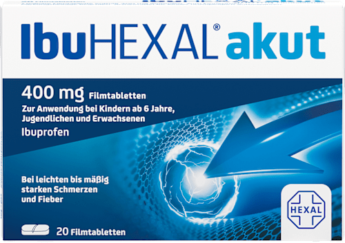 IbuHEXAL akut 400 mg Filmtabletten HEXAL