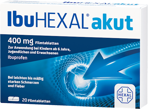 IbuHEXAL akut 400 mg Filmtabletten HEXAL