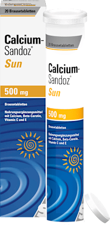 Calcium-Sandoz Sun Brausetabletten  Calcium-Sandoz