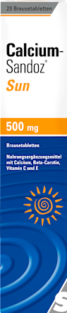 Calcium-Sandoz Sun Brausetabletten  Calcium-Sandoz