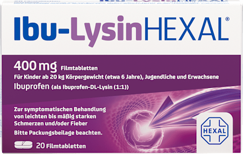 Ibu-LysinHEXAL 400 mg Filmtabletten HEXAL