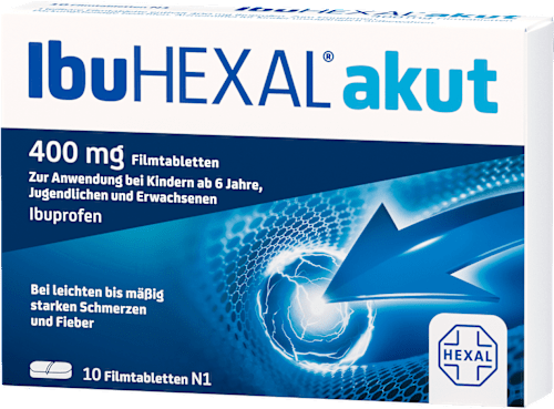 IbuHEXAL akut 400 mg Filmtabletten HEXAL