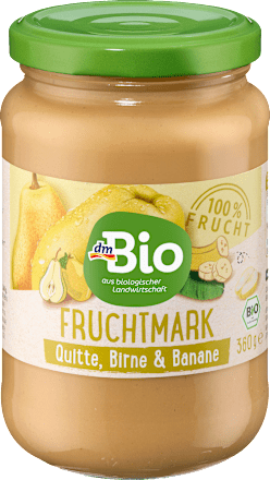 Fruchtmark Quitte-Birne mit Banane dmBio