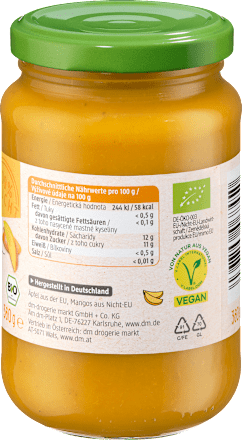 Fruchtmark Apfel mit Mango dmBio