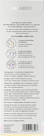 UV Nagelfolien Glazed Pastel Maniko