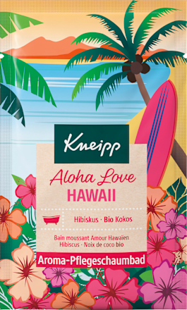 Aroma-Pflegeschaumbad Aloha Love Hawaii Kneipp