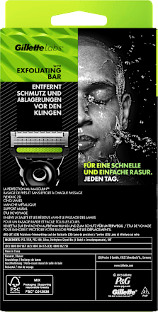 Rasierer, Labs Face Gold Reiseset Gillette