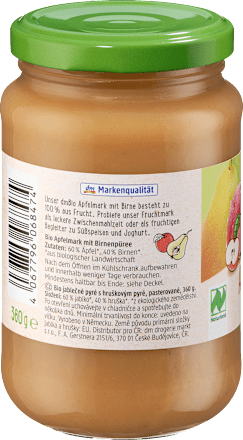 Fruchtmark Apfel mit Birne dmBio