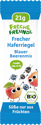 Getreideriegel Hafer blauer Beerenmix ab 1 Jahr Freche Freunde