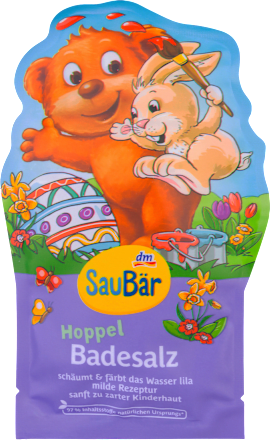 Soľ do kúpeľa Zajačik - fialová SauBär