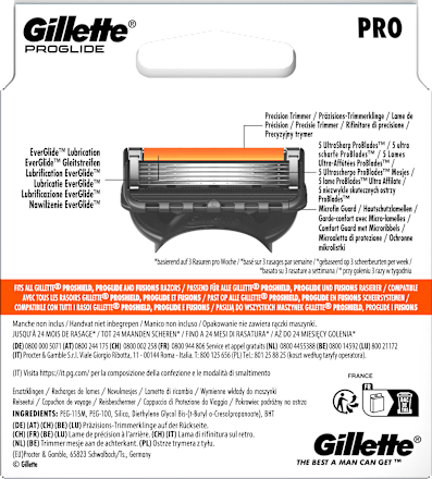 Rasierklingen, ProGlide Gillette