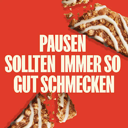Müsliriegel, Cinnamon Bun, Soft Baked Oat Bars (5 Stück) Made Good