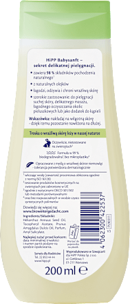 Oliwka pielęgnacyjna Sensitive HiPP Babysanft
